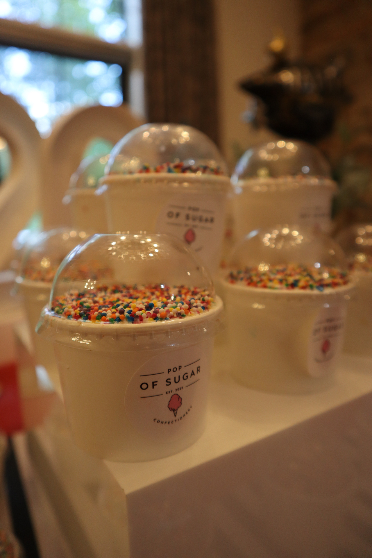 Dot Cakes display