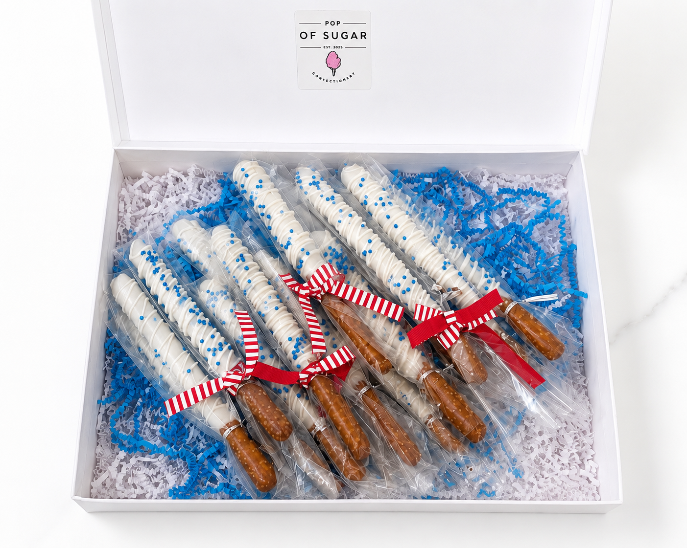 Custom Chocolate Covered Pretzels